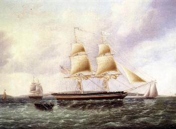 詹姆斯 E 巴特斯沃思 American Brig off New York 詹姆斯 E 巴特斯沃思 American Brig off New York